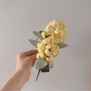 Handmade Hyacinth Floral Magnet